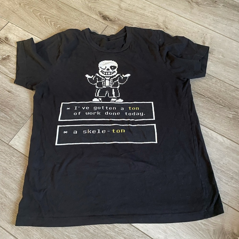 Undertale red bubble t shirt